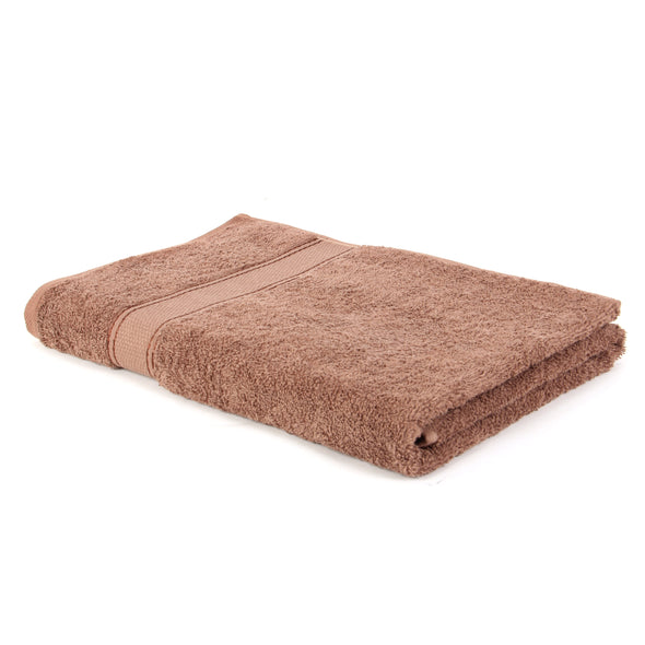 Zero Twist Yarn 100% Cotton Ultra Luxury 500 GSM Bath Towel- Taupe
