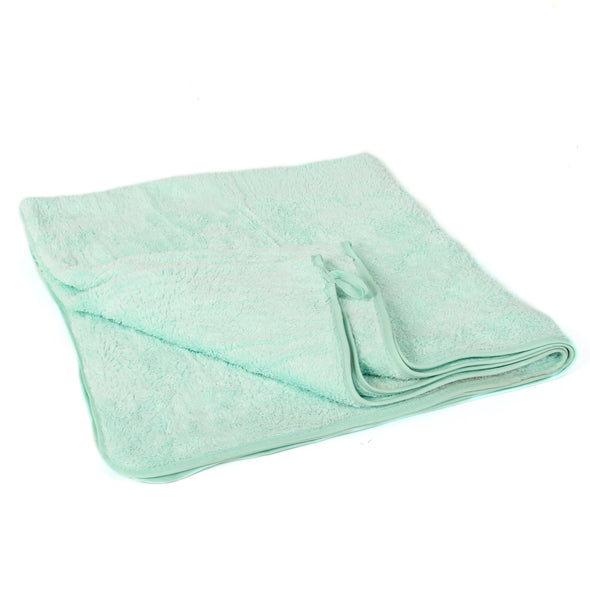Coral Fleece Bath Towel Mint Green , 360 GSM