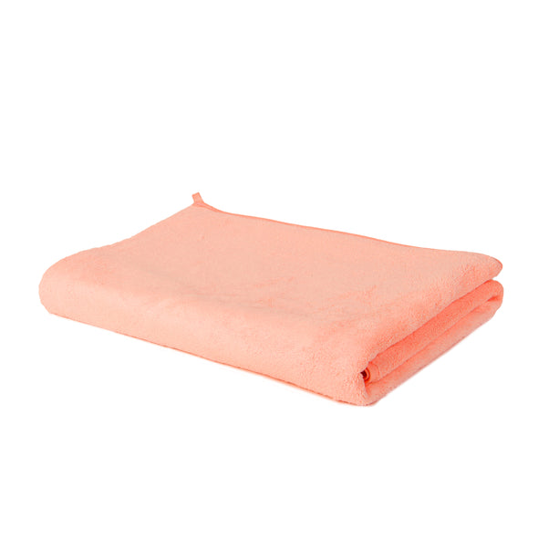 Coral Fleece Bath Towel Peach , 360 GSM